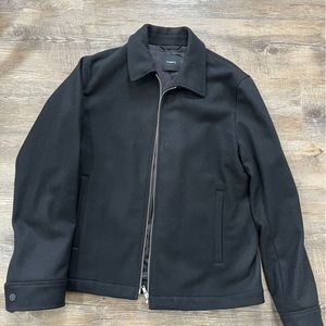 Theory Mens’s Wool Jacket | Zip Jacket